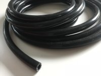 Strengthened Silicone Vacuum Hose Black